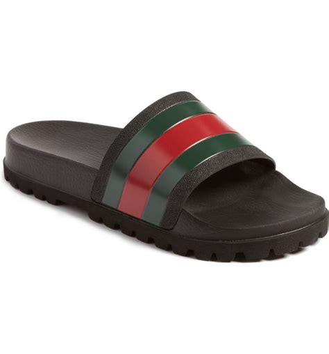 gucci fur slides cheap|gucci slides nordstrom.